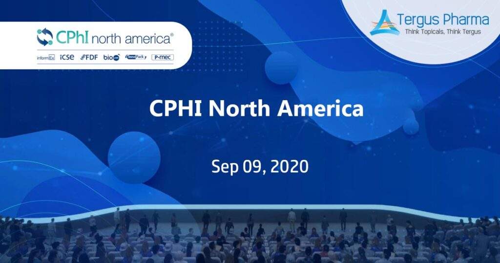 CPHI North America Tergus Pharma Topical Pharmaceutical CDMO