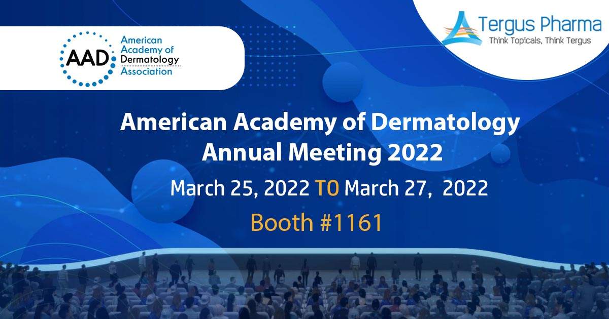 American Academy of Dermatology Annual Meeting 2022 Tergus Pharma